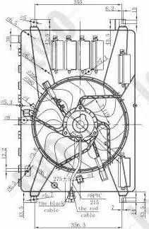 Loro 048-014-0001 - Fan, radiator autospares.lv