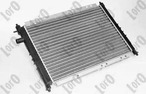 Loro 043-017-0002 - Radiator, engine cooling autospares.lv