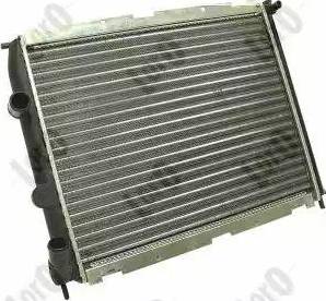 Loro 042-017-0007 - Radiator, engine cooling autospares.lv