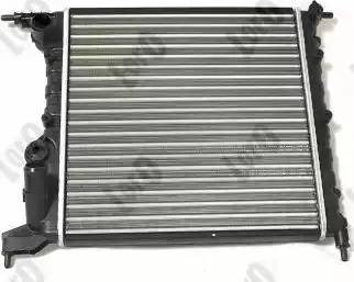 Loro 042-017-0017 - Radiator, engine cooling autospares.lv