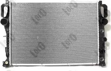 Loro 054-017-0048-B - Radiator, engine cooling autospares.lv