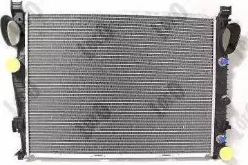 Loro 054-017-0055-B - Radiator, engine cooling autospares.lv