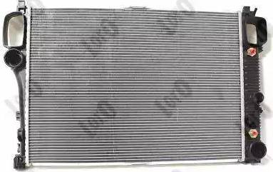 Loro 054-017-0056-B - Radiator, engine cooling autospares.lv