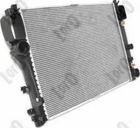 Loro 054-017-0056-B - Radiator, engine cooling autospares.lv