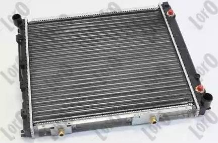 Loro 054-017-0001 - Radiator, engine cooling autospares.lv