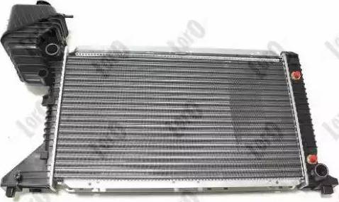 Loro 054-017-0008 - Radiator, engine cooling autospares.lv