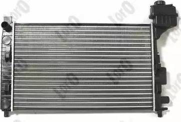 Loro 054-017-0014-1 - Radiator, engine cooling autospares.lv