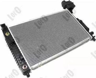 Loro 054-017-0014-B - Radiator, engine cooling autospares.lv