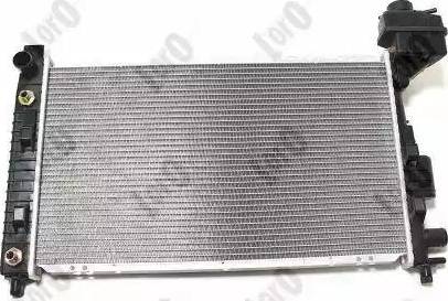 Loro 054-017-0014-B - Radiator, engine cooling autospares.lv