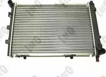 Loro 054-017-0039 - Radiator, engine cooling autospares.lv