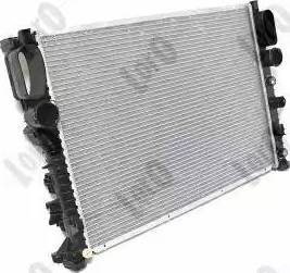 Loro 054-017-0033-B - Radiator, engine cooling autospares.lv