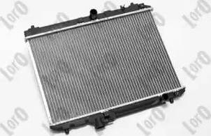 Loro 050-017-0002-B - Radiator, engine cooling autospares.lv