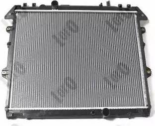 Loro 051-017-0043-B - Radiator, engine cooling autospares.lv