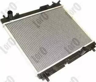 Loro 051-017-0047-B - Radiator, engine cooling autospares.lv