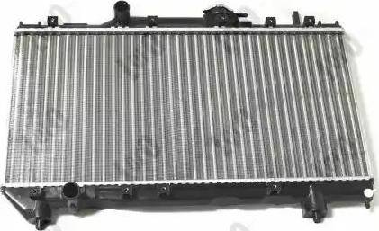 Loro 051-017-0003 - Radiator, engine cooling autospares.lv