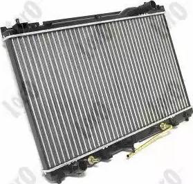 Loro 051-017-0014 - Radiator, engine cooling autospares.lv