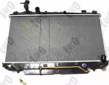 Loro 051-017-0029-B - Radiator, engine cooling autospares.lv