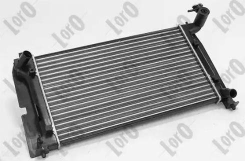 Loro 051-017-0024 - Radiator, engine cooling autospares.lv