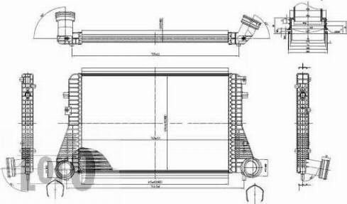 Loro 053-018-0003 - Intercooler, charger autospares.lv