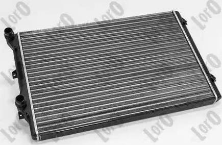 Loro 053-017-0064 - Radiator, engine cooling autospares.lv