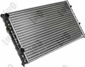 Loro 053-017-0009 - Radiator, engine cooling autospares.lv