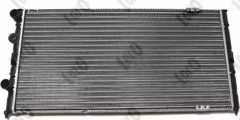 Loro 053-017-0027 - Radiator, engine cooling autospares.lv