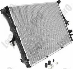 Loro 053-017-0071-B - Radiator, engine cooling autospares.lv