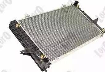 Loro 052-017-0006 - Radiator, engine cooling autospares.lv