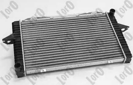 Loro 052-017-0002 - Radiator, engine cooling autospares.lv