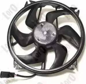 Loro 009-014-0009 - Fan, radiator autospares.lv