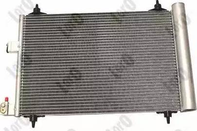 Loro 009-016-0009 - Condenser, air conditioning autospares.lv