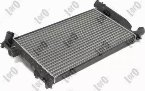 Loro 009-017-0049 - Radiator, engine cooling autospares.lv