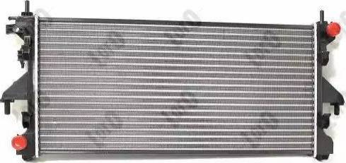 Loro 009-017-0040 - Radiator, engine cooling autospares.lv