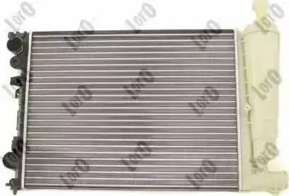 Loro 009-017-0054 - Radiator, engine cooling autospares.lv