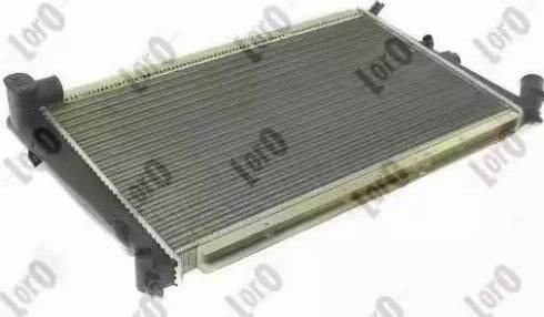 Loro 009-017-0050 - Radiator, engine cooling autospares.lv