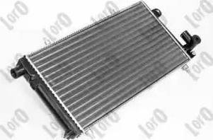 Loro 009-017-0009 - Radiator, engine cooling autospares.lv