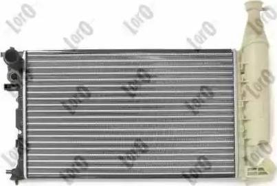 Loro 009-017-0001 - Radiator, engine cooling autospares.lv