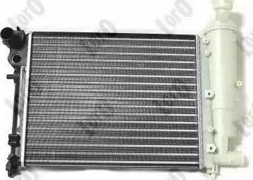 Loro 009-017-0008 - Radiator, engine cooling autospares.lv