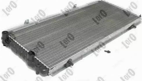 Loro 009-017-0007 - Radiator, engine cooling autospares.lv