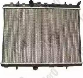 Loro 009-017-0039 - Radiator, engine cooling autospares.lv