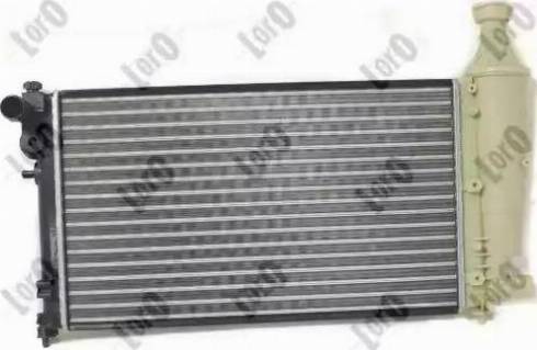 Loro 009-017-0037 - Radiator, engine cooling autospares.lv