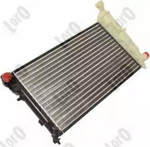 Loro 009-017-0021 - Radiator, engine cooling autospares.lv