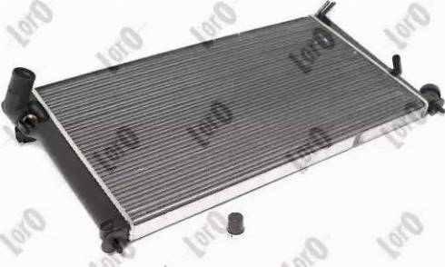 Loro 009-017-0028-1 - Radiator, engine cooling autospares.lv