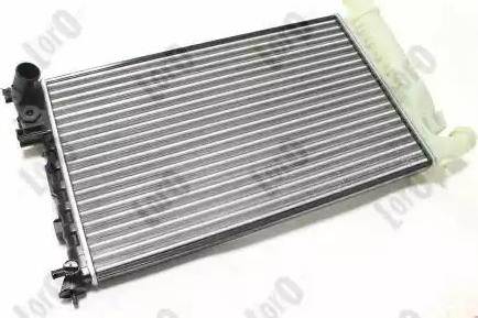 Loro 009-017-0023 - Radiator, engine cooling autospares.lv