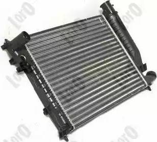 Loro 009-017-0022 - Radiator, engine cooling autospares.lv