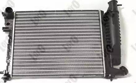 Loro 009-017-0022 - Radiator, engine cooling autospares.lv