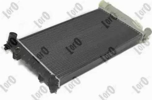 Loro 009-017-0027 - Radiator, engine cooling autospares.lv