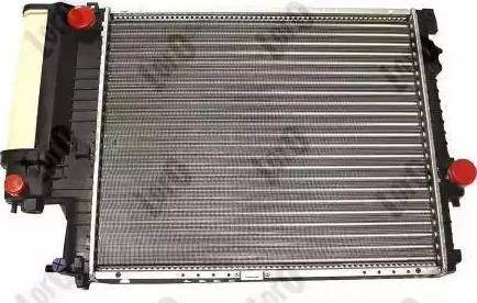 Loro 004-017-0003 - Radiator, engine cooling autospares.lv