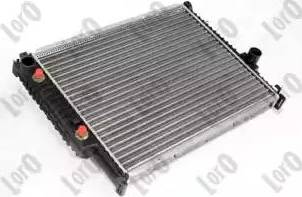 Loro 004-017-0014 - Radiator, engine cooling autospares.lv