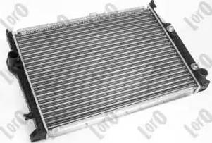 Loro 004-017-0012 - Radiator, engine cooling autospares.lv